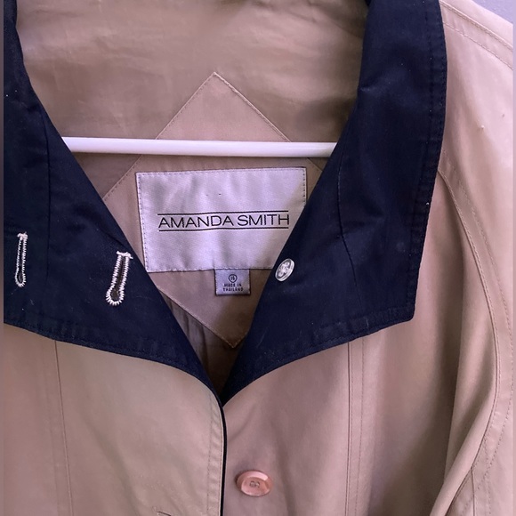 Vintage Amanda Scott Trench Coat - Picture 3 of 3
